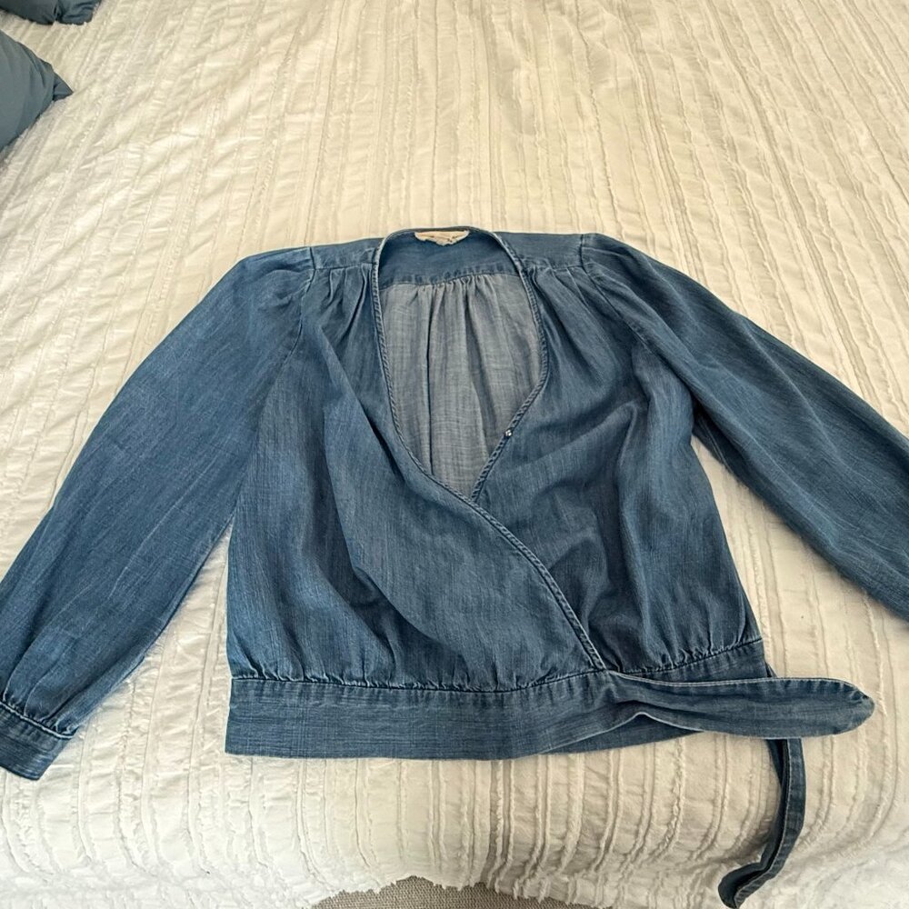 Madewell Denim Top